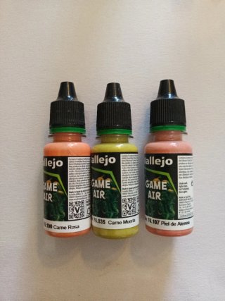 Pinturas Vallejo Game Air para Aerógrafo