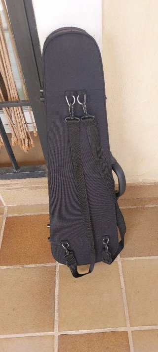 Funda de violín negra RAPSODY