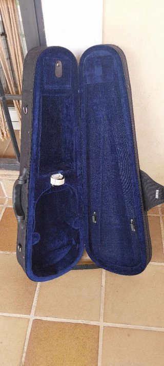 Funda de violín negra RAPSODY