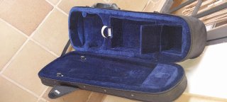 Funda de violín negra RAPSODY