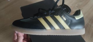 Zapatillas Adidas Messi Negras Doradas Nuevas