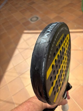 Pala Bullpadel Vertex 03 CTR Negra/Amarilla