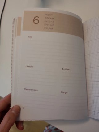 Vogue Knitting Project Journal