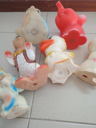 Set di bambole antiche Gomachiflo, prezzo per tutti