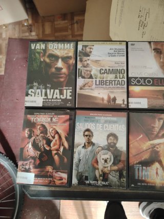 Lote Películas DVD Variadas