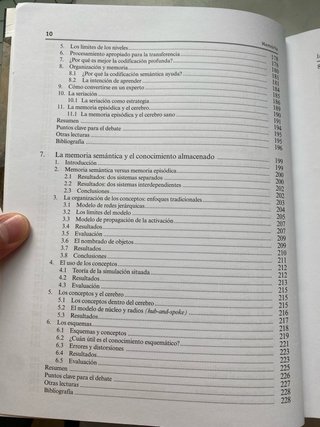 Manual de Memoria Psicologia, Segunda Edición.