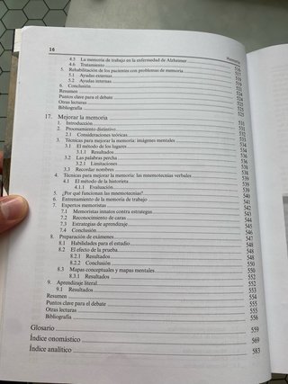 Manual de Memoria Psicologia, Segunda Edición.