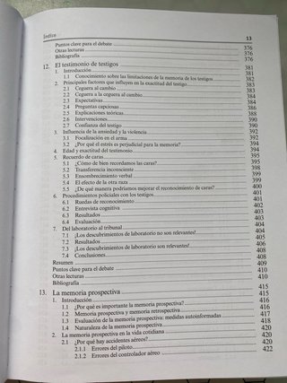 Manual de Memoria Psicologia, Segunda Edición.