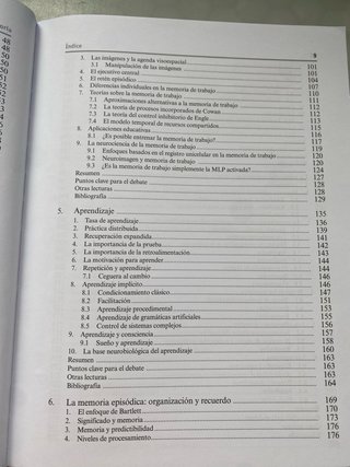 Manual de Memoria Psicologia, Segunda Edición.