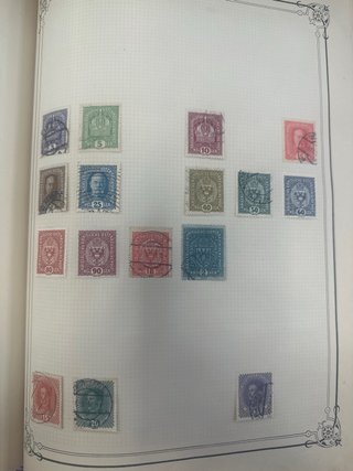 Sellos antiguos Yugoslavia y Austria
