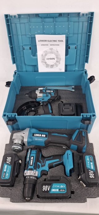 Kit Herramientas Batería 3 en 1