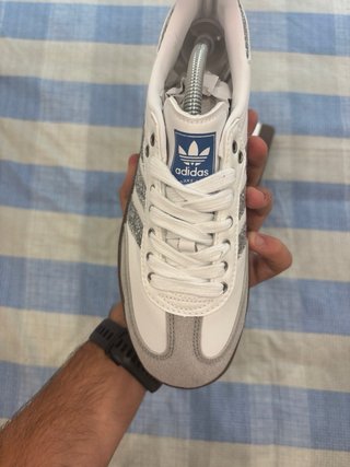 Adidas Samba Plateadas