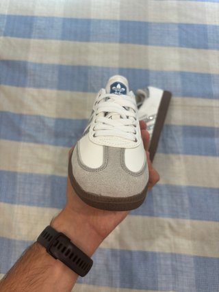 Adidas Samba Plateadas