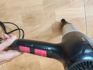 Secador Rowenta 2300W Negro/Plata