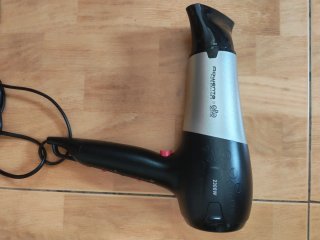 Secador Rowenta 2300W Negro/Plata