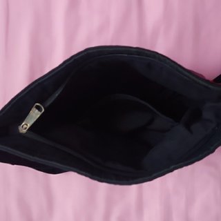 Bolso de hombro con bordado étnico multicolor