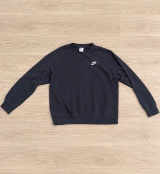Sudadera Nike Club Fleece Negra
