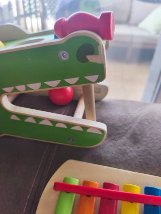 Xilófono Cocodrilo Juguete Infantil