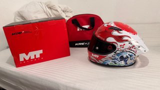 Casco de moto MT helmet KRE+ful carbon structure