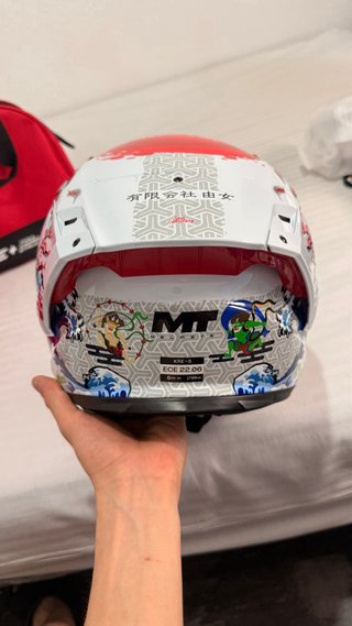 Casco de moto MT helmet KRE+ful carbon structure