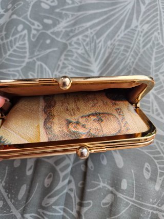 Portamonete Vintage Roccobarocco Stampa Lire
