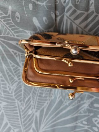 Portamonete Vintage Roccobarocco Stampa Lire
