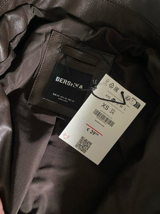 Chaqueta bomber cuero