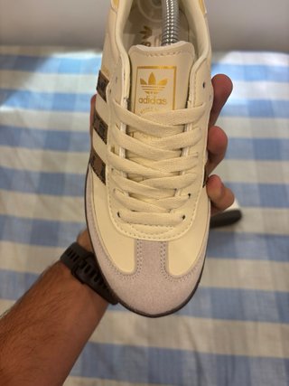 Adidas Samba Beige/Marrón Leopardo