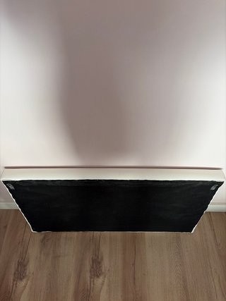 Cabecero polipiel blanco cama 90