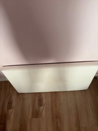 Cabecero polipiel blanco cama 90