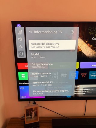 LG OLED77C3 EVO 77"-Garantía hasta 2027-Impecable