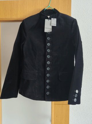 Zadig & Voltaire Chaqueta Negra Mujer