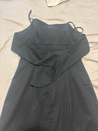 Vestido negro tirantes