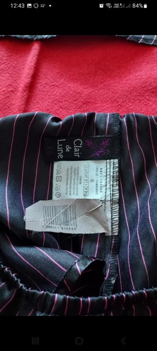Pijama verano rayas