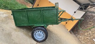 Carro remolque para mula mecánica