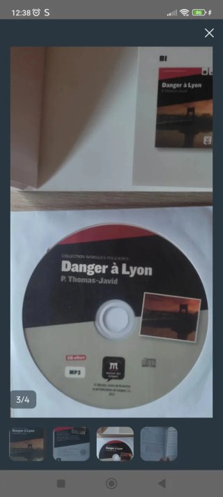 Danger a Lyon (B1). Lecture + CD