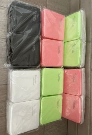Pack 10 estuches protege mascarillas. Varios color