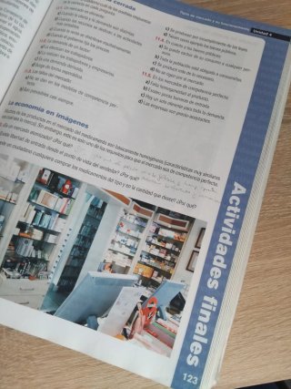 Economía, Bachillerato 1