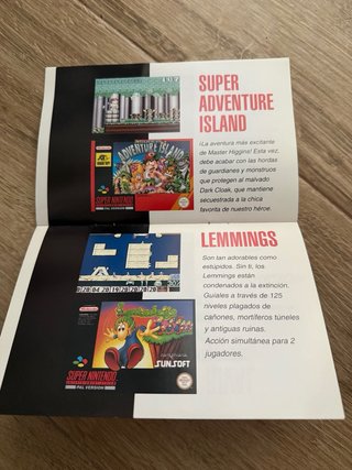 Catálogo de Juegos Super Nintendo