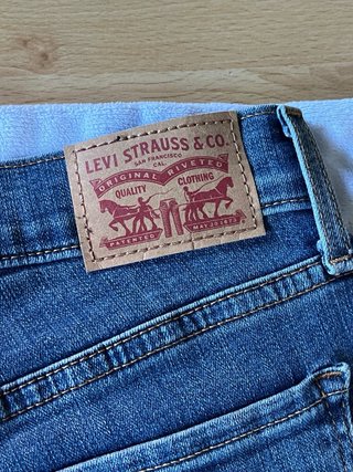 Pantalón Levis Mujer Azul