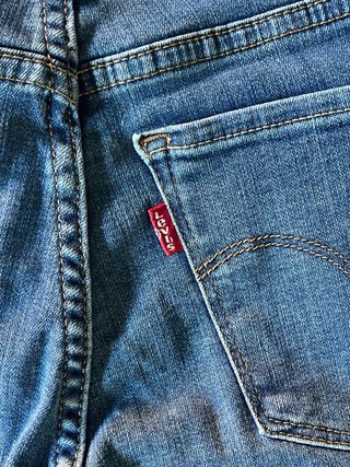 Pantalón Levis Mujer Azul