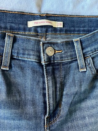 Pantalón Levis Mujer Azul