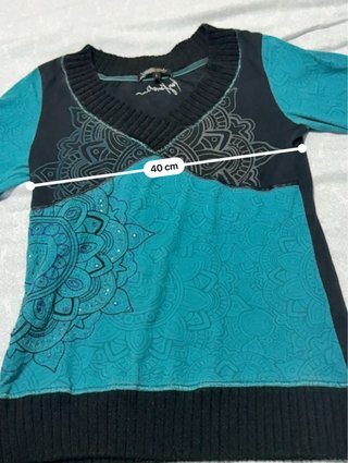 Camiseta Hippie Koröshi Manga Larga Talla L