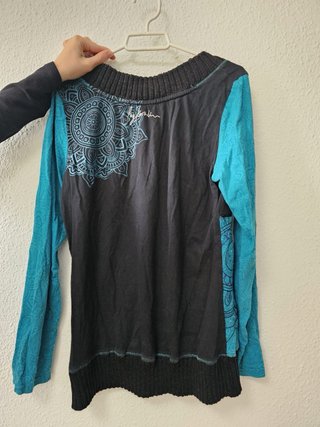 Camiseta Hippie Koröshi Manga Larga Talla L