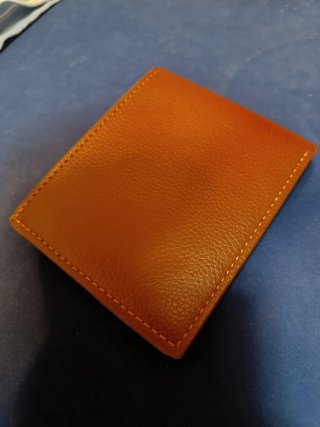 Cartera billetera marrón