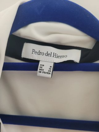 Camisa Adolfo Dominguez Blanca y Negra