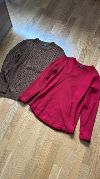 Lote 2 jerséis hombre  Talla S