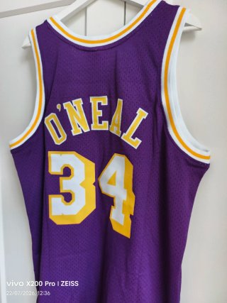 Camiseta Lakers 34 Mitchell & Ness talla XXL