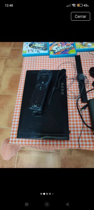 Consola Wii U nera + giochi e accessori