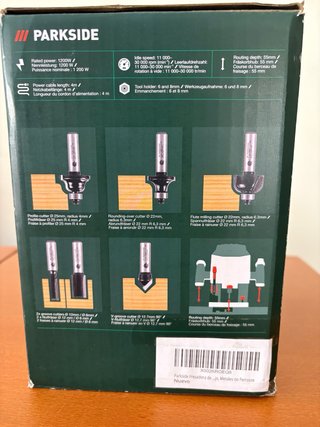Fresadora Parkside 1200W